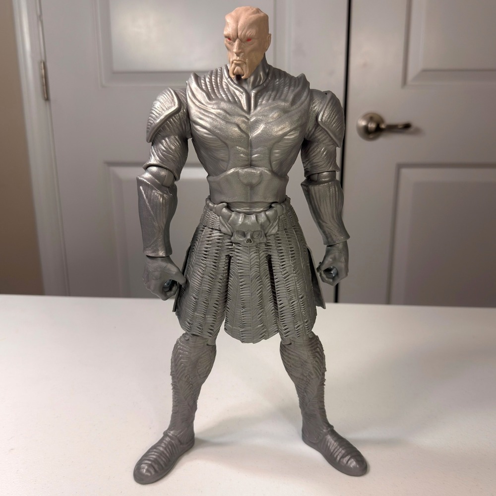 DC Multiverse Steppenwolf Justice League Megafig Action Figure Silver 13 inch